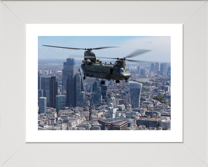 RAF Chinook Helicopter London Flyover June 2026 Photo Print - Posters, Prints, & Visual Artwork - by Hampshire Prints (image 4 of 9)