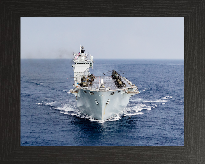 HMS Ocean L12 Landing Platform Helicopter September 2016 Underway Photo Print - Posters, Prints, & Visual Artwork - by Hampshire Prints (image 3 of 9)