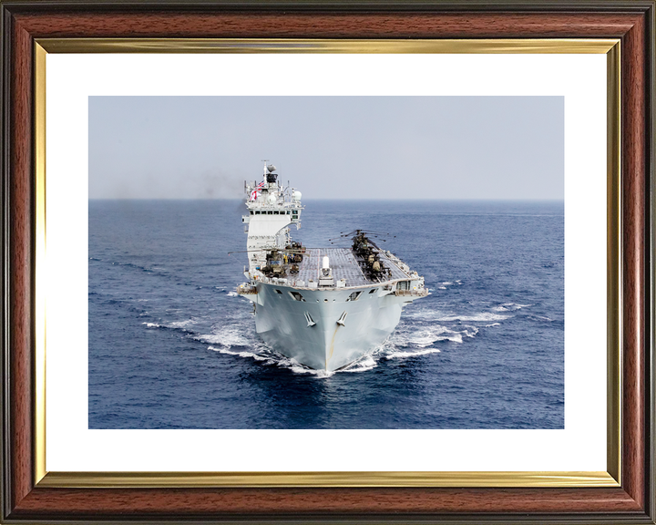 HMS Ocean L12 Landing Platform Helicopter September 2016 Underway Photo Print - Posters, Prints, & Visual Artwork - by Hampshire Prints (image 8 of 9)
