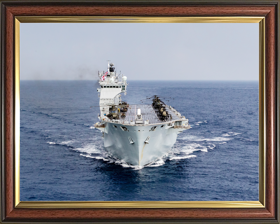 HMS Ocean L12 Landing Platform Helicopter September 2016 Underway Photo Print - Posters, Prints, & Visual Artwork - by Hampshire Prints (image 9 of 9)
