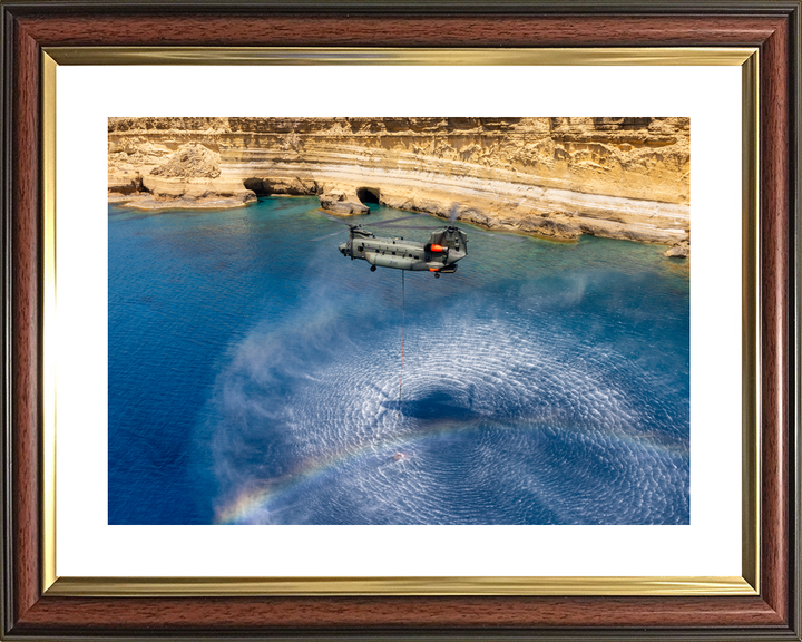RAF Chinook Helicopter with Firefighting Bucket 2026 Photo Print - Posters, Prints, & Visual Artwork - by Hampshire Prints (image 8 of 9)