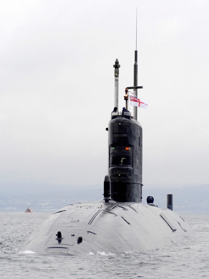 HMS Talent S92 Trafalgar Class Submarine February 2009 Photo Print - Posters, Prints, & Visual Artwork - by Hampshire Prints (image 1 of 9)