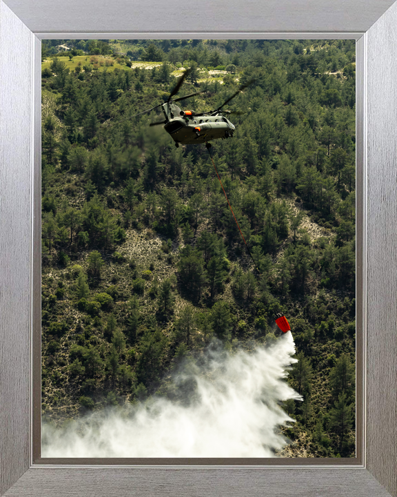 RAF Chinook Helicopter Firefighting Cyprus 2026 Photo Print - Posters, Prints, & Visual Artwork - by Hampshire Prints (image 7 of 9)
