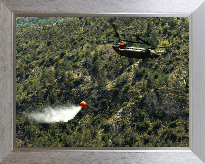 RAF Chinook Helicopter Firefighting Cyprus May 2026 Photo Print - Posters, Prints, & Visual Artwork - by Hampshire Prints (image 7 of 9)