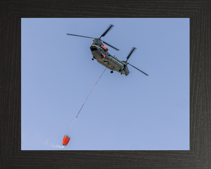 RAF Chinook Helicopter with Firefighting Bucket Cyprus 2026 Photo Print - Posters, Prints, & Visual Artwork - by Hampshire Prints (image 3 of 9)