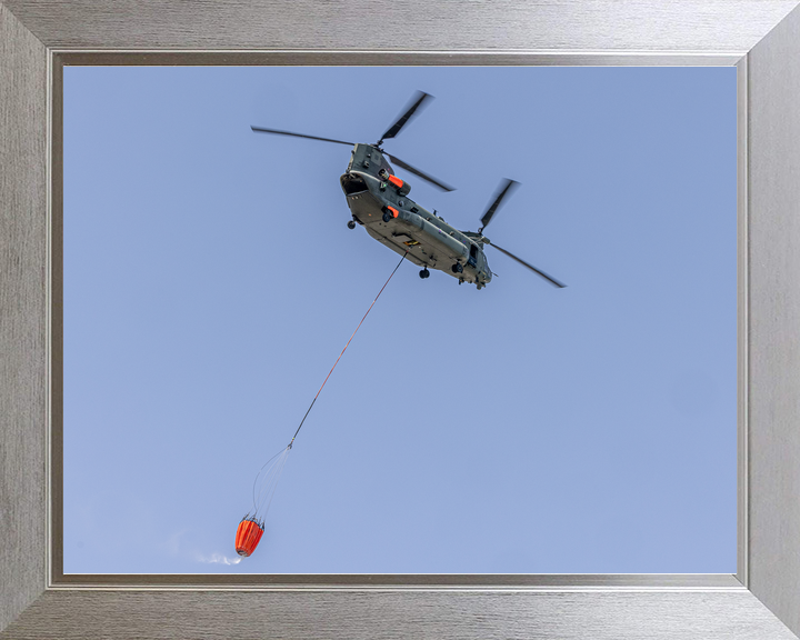 RAF Chinook Helicopter with Firefighting Bucket Cyprus 2026 Photo Print - Posters, Prints, & Visual Artwork - by Hampshire Prints (image 7 of 9)