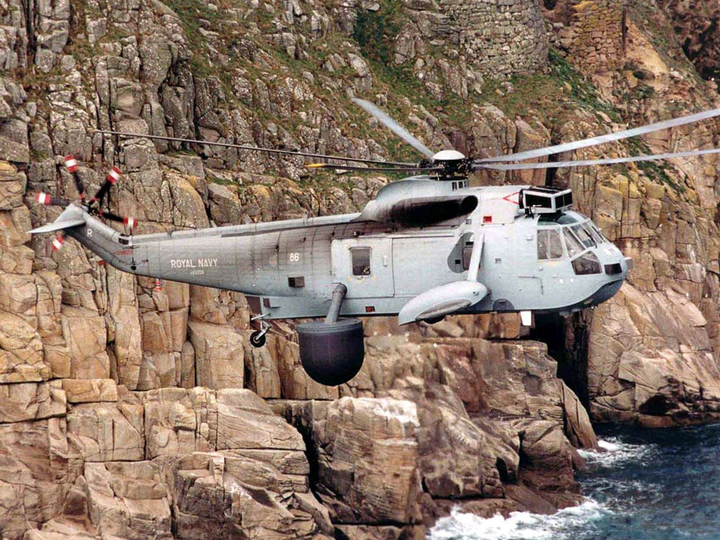 Sea King Mk.2 Airborne Early Warning Helicopter Photo Print - Royal Navy Aircraft Hampshire Prints 6 x 4 No Frame No