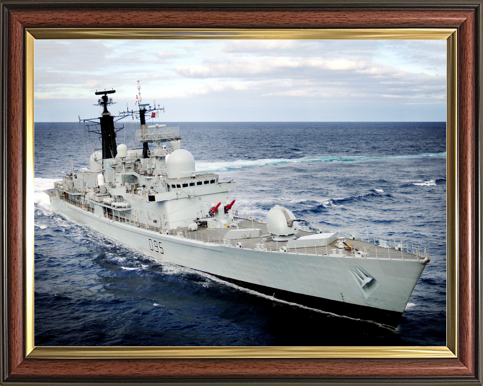 HMS Manchester D95 Type 42 Destroyer Turning to Port Photo Print - Posters, Prints, & Visual Artwork - by Hampshire Prints (image 9 of 9)