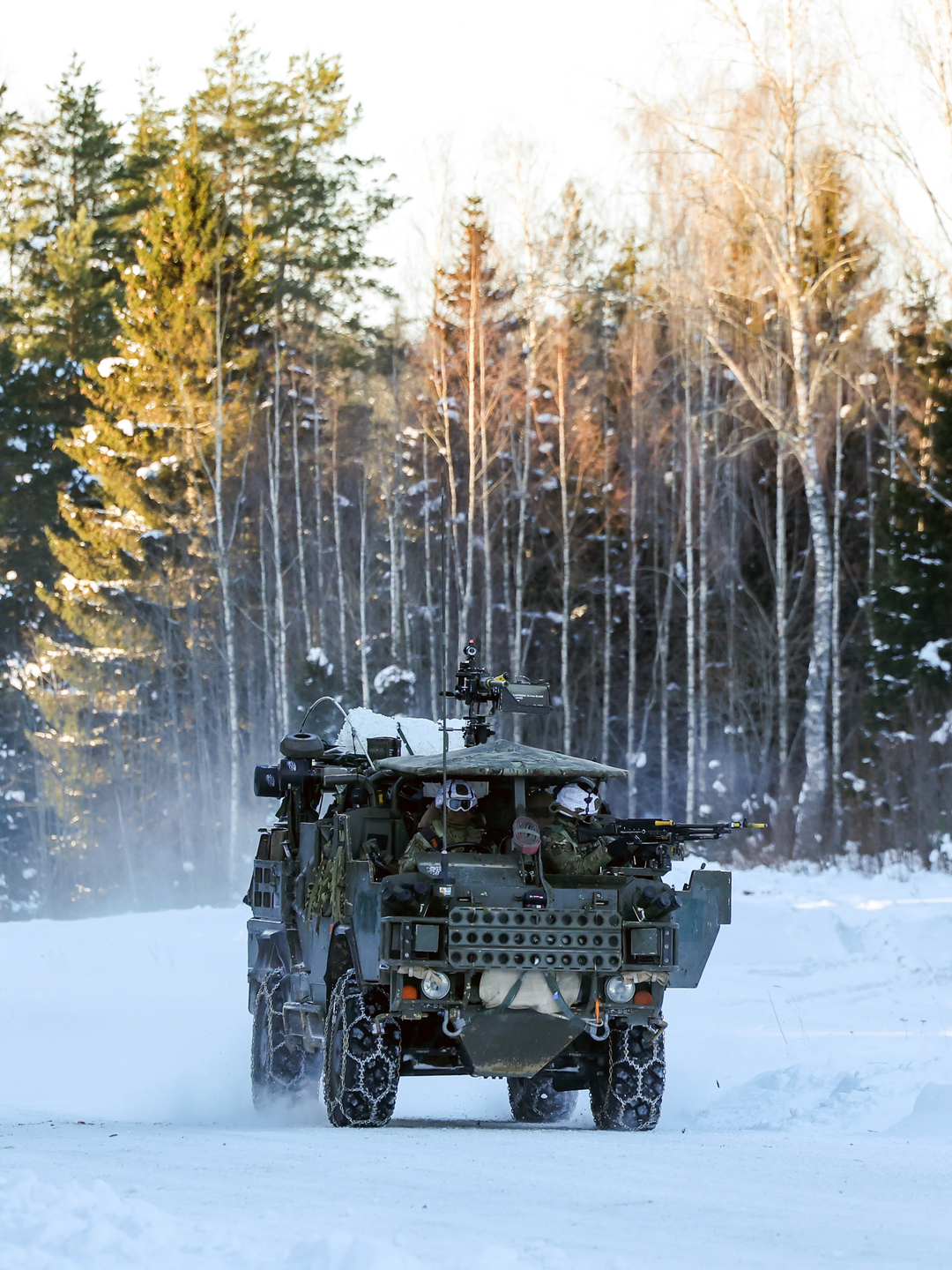 British Army Soldier operating a Jackal 2 Vehicle in the Snow Photo Print Wall Art Military Decor Posters, Prints, & Visual Artwork Hampshire Prints 6 x 4 No Frame No