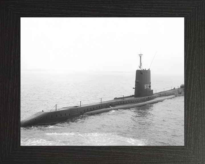 HMS Aeneas P427 Amphion Class Submarine Port Side
