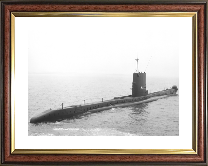HMS Aeneas P427 Amphion Class Submarine Port Side