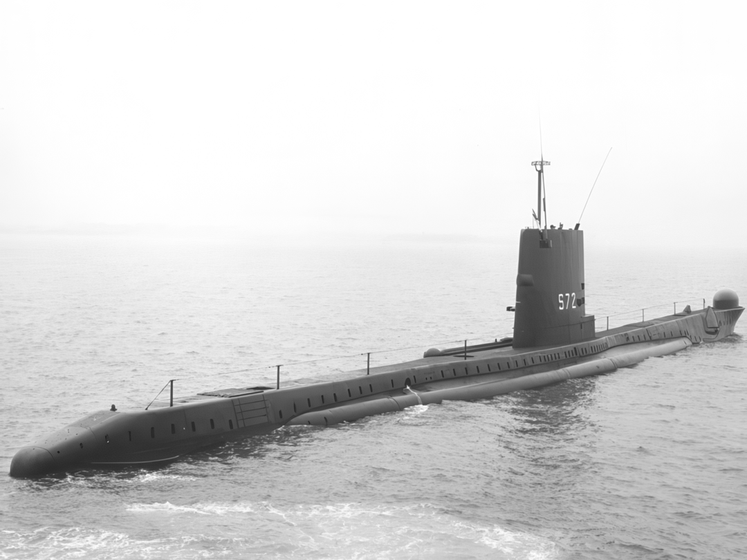 HMS Aeneas P427 Amphion Class Submarine Port Side