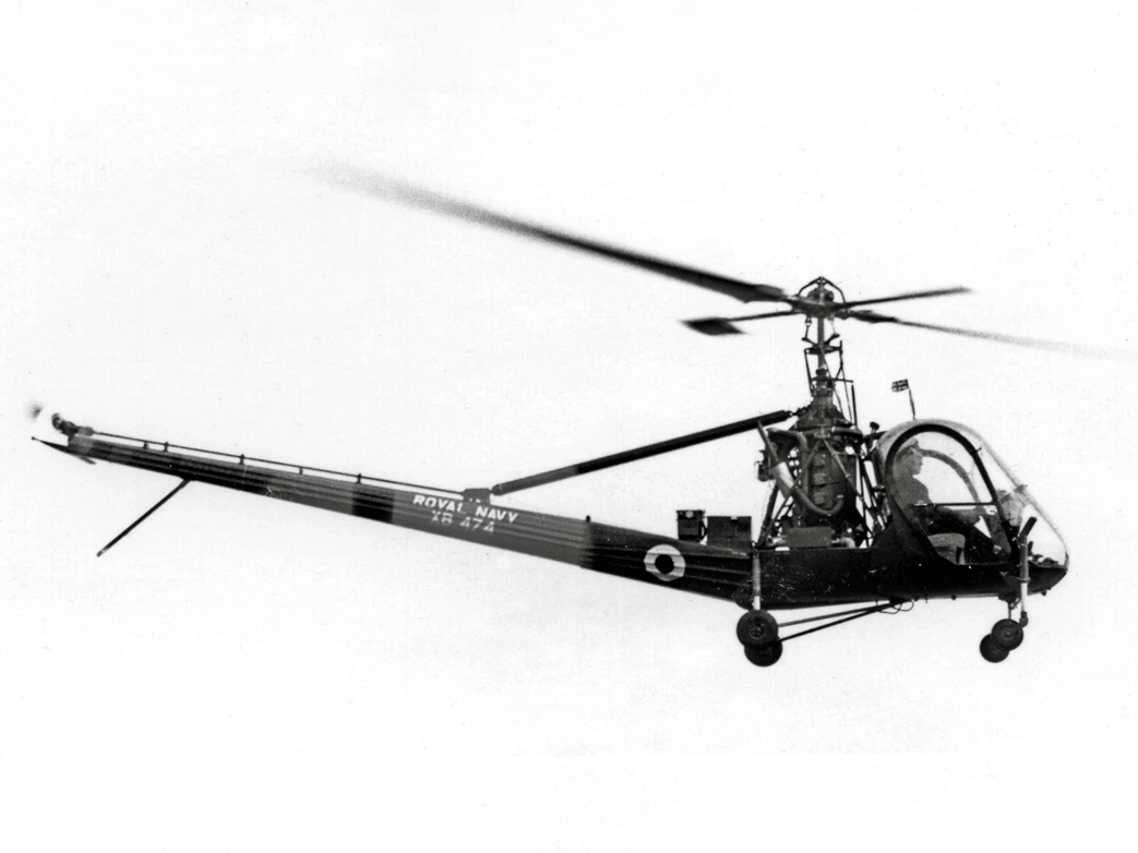 Hiller UH-12E Helicopter 1953 Photo Print - Royal Navy Aircraft Hampshire Prints 6 x 4 No Frame No