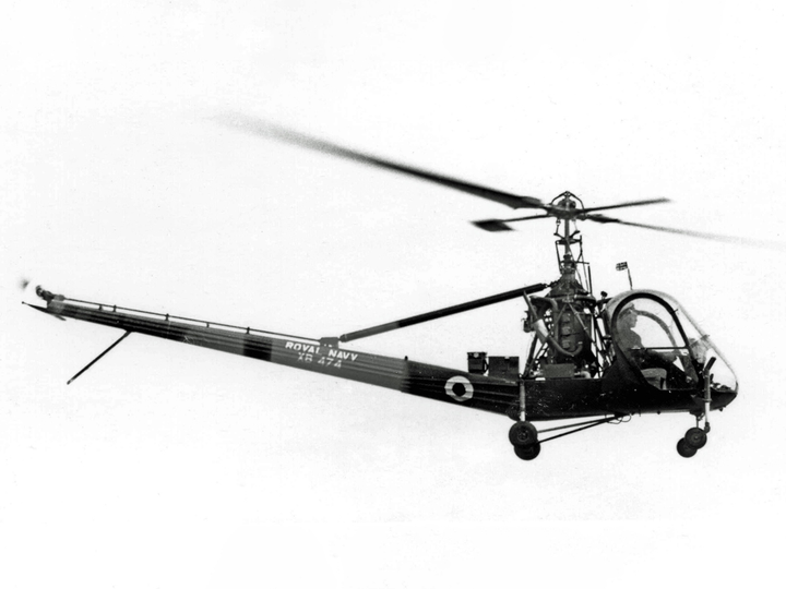 Hiller UH-12E Helicopter 1953 Photo Print - Royal Navy Aircraft Hampshire Prints 6 x 4 No Frame No