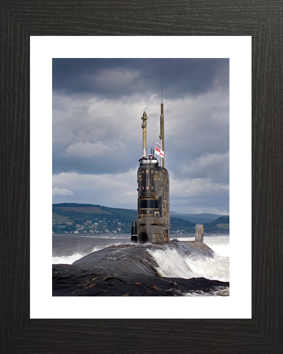 HMS Tireless S88 Trafalgar Class Submarine 2007 Clyde Photo Print - Posters, Prints, & Visual Artwork - by Hampshire Prints (image 2 of 9)