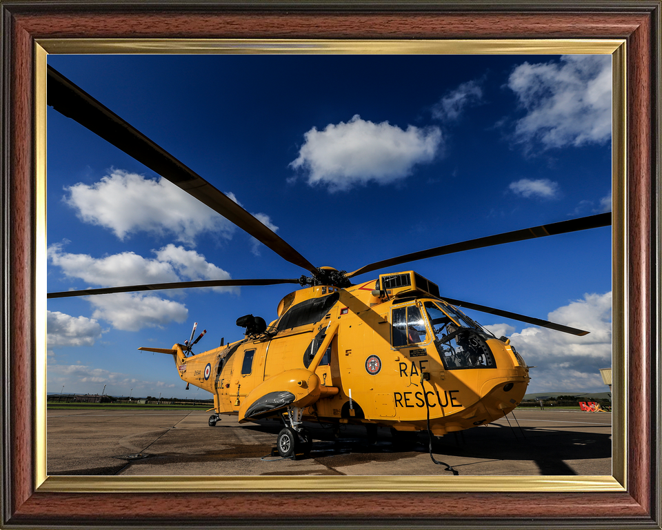 RAF Sea King Search and Rescue Chivenor October 2015