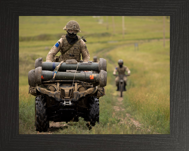 British Army 2 PARA Anti-Tank Quad Bike BATUS July 2026