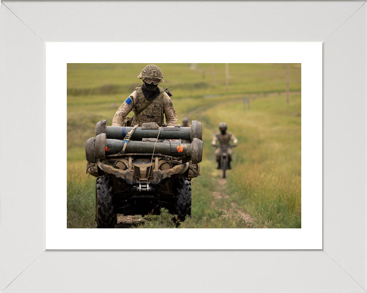 British Army 2 PARA Anti-Tank Quad Bike BATUS July 2026