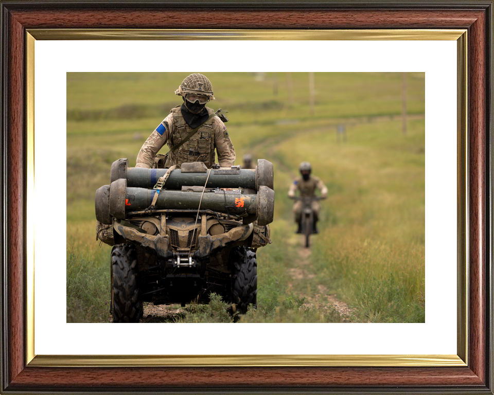 British Army 2 PARA Anti-Tank Quad Bike BATUS July 2026