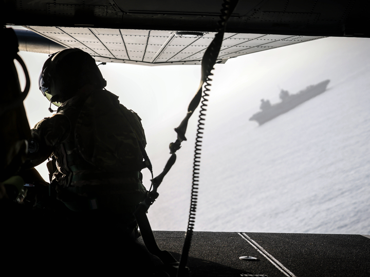 Merlin Mk4 Helicopter Aircrew Photo Print - Royal Navy Aircraft Hampshire Prints 6 x 4 No Frame No
