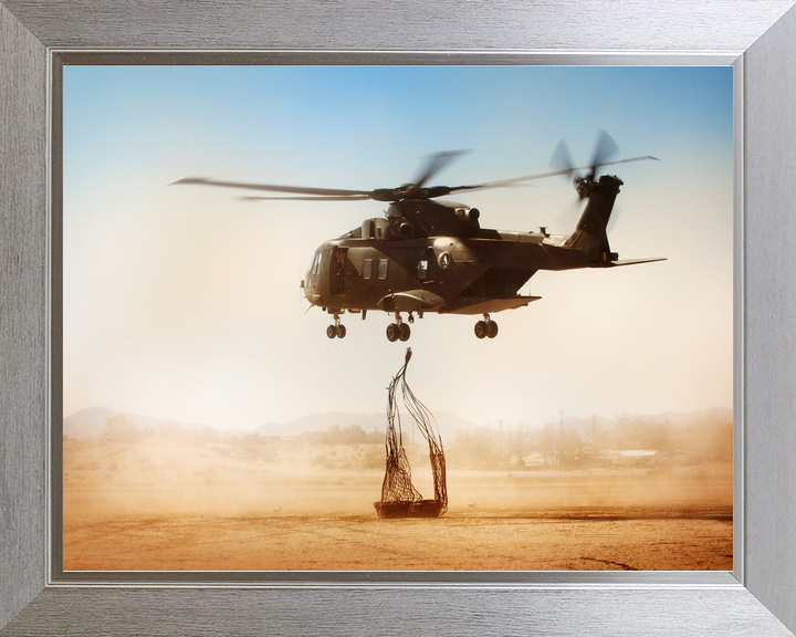 RAF 78 Squadron Merlin HC3 Underslung Load California 2009