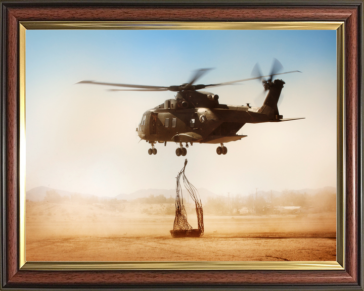 RAF 78 Squadron Merlin HC3 Underslung Load California 2009