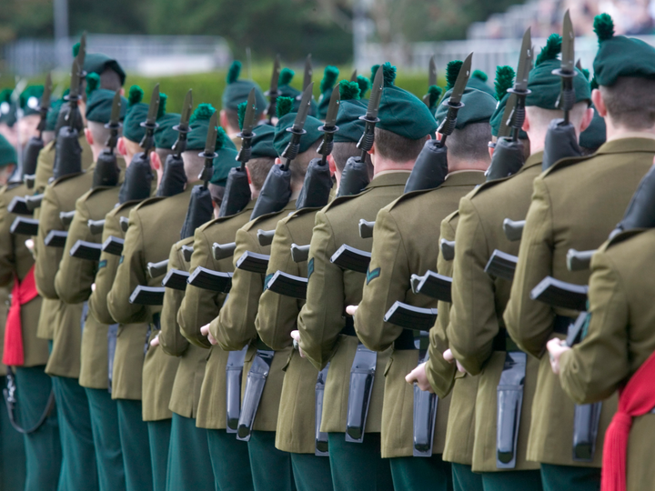 British Army Irish Guards on Parade Photo Print Wall Art Military Decor Poster Posters, Prints, & Visual Artwork Hampshire Prints 6 x 4 No Frame No