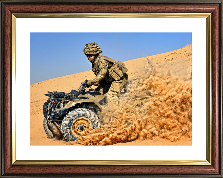 British Army Yamaha Grizzly 450 Quad Bike Afghanistan 2025