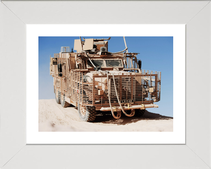 British Army Wolfhound Vehicle Afghanistan 2010