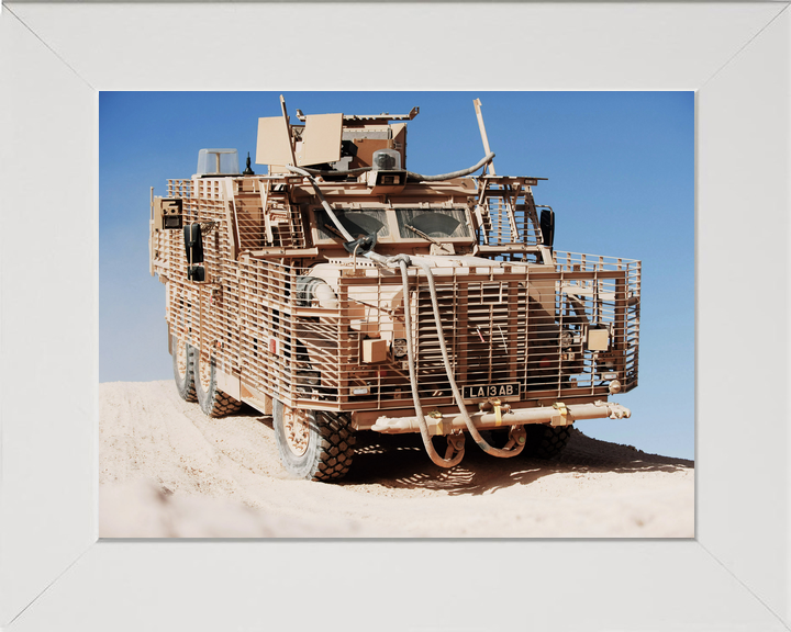British Army Wolfhound Vehicle Afghanistan 2010