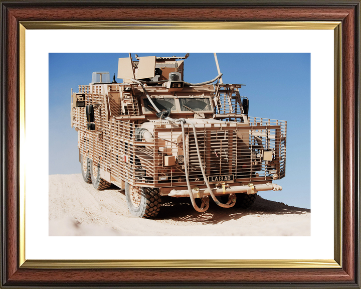 British Army Wolfhound Vehicle Afghanistan 2010