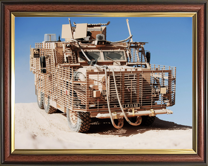 British Army Wolfhound Vehicle Afghanistan 2010