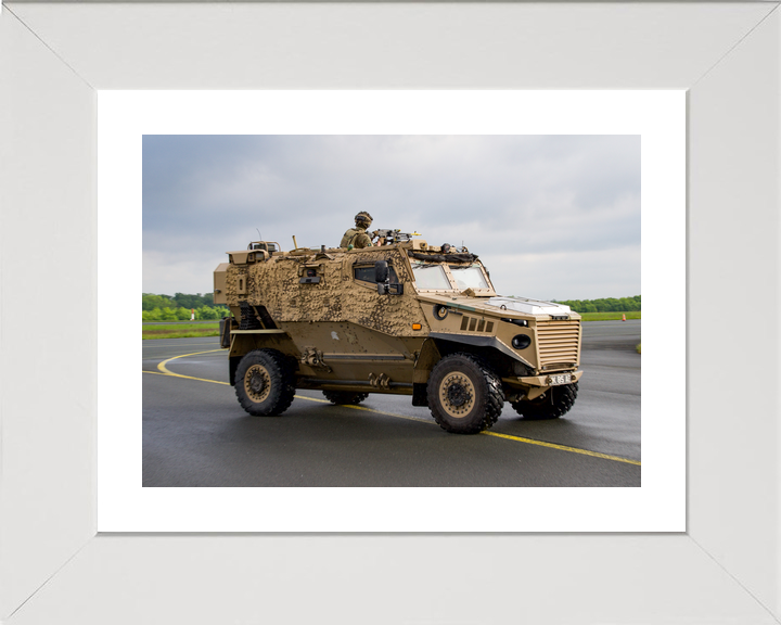 British Army Foxhound Royal Yorkshire Regiment May 2026 Photo Print