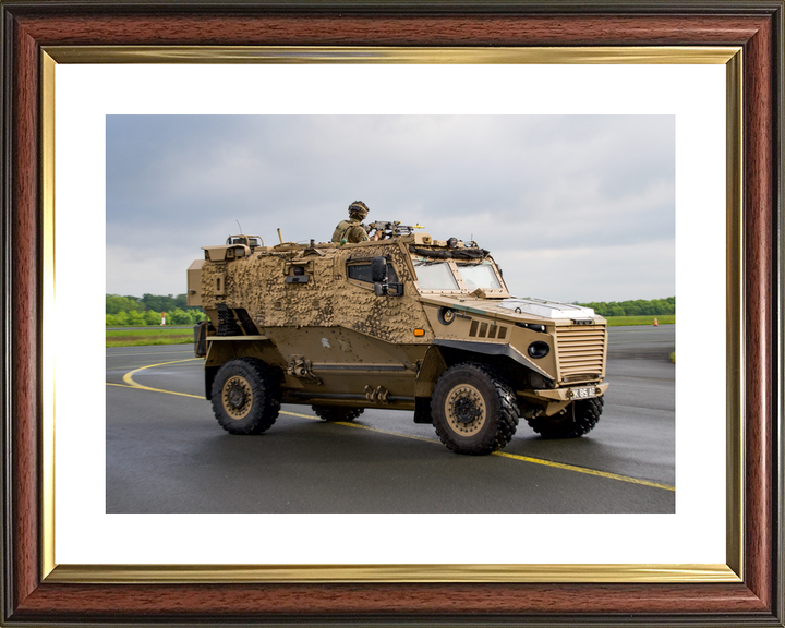 British Army Foxhound Royal Yorkshire Regiment May 2026 Photo Print