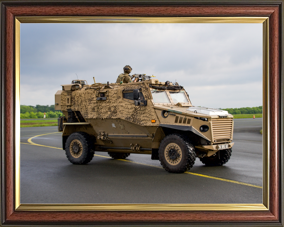 British Army Foxhound Royal Yorkshire Regiment May 2026 Photo Print