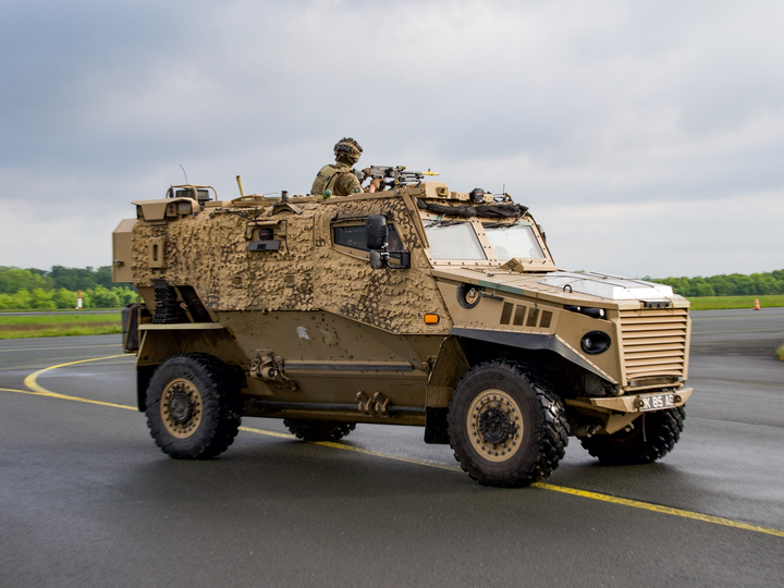 British Army Foxhound Royal Yorkshire Regiment May 2026 Photo Print
