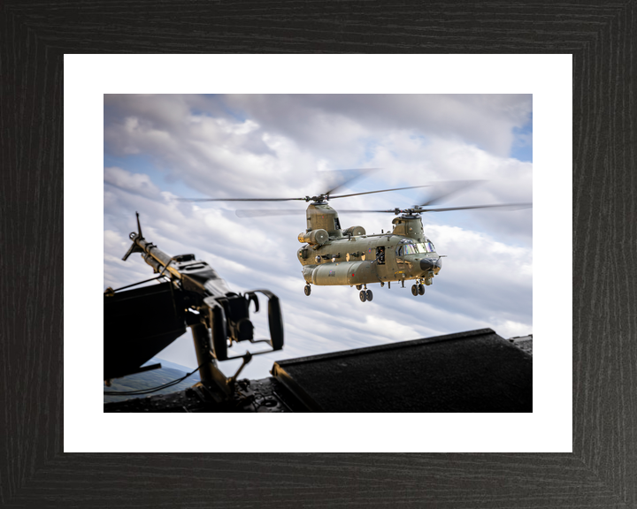 RAF Chinook from Ramp Exercise Greyhound Thunder July 2026
