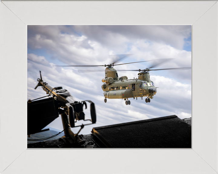 RAF Chinook from Ramp Exercise Greyhound Thunder July 2026