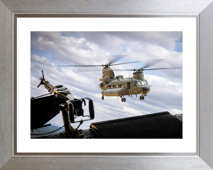 RAF Chinook from Ramp Exercise Greyhound Thunder July 2026