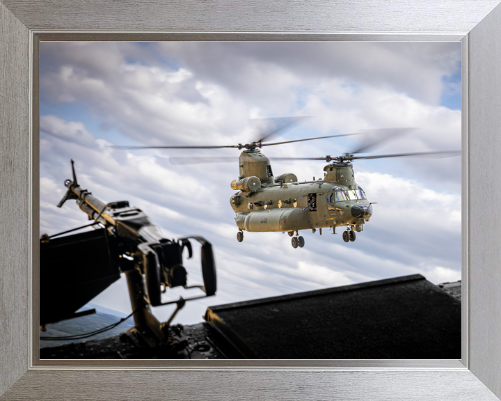 RAF Chinook from Ramp Exercise Greyhound Thunder July 2026