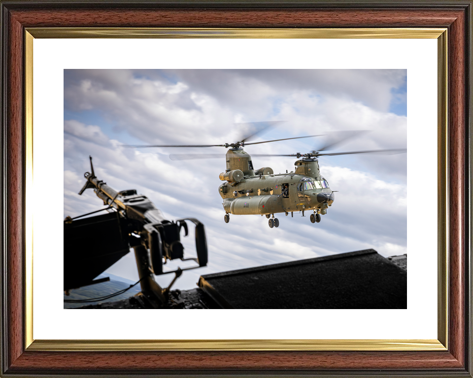 RAF Chinook from Ramp Exercise Greyhound Thunder July 2026