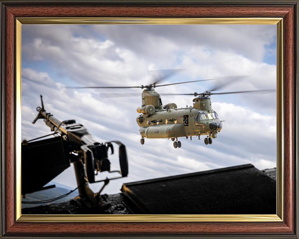 RAF Chinook from Ramp Exercise Greyhound Thunder July 2026