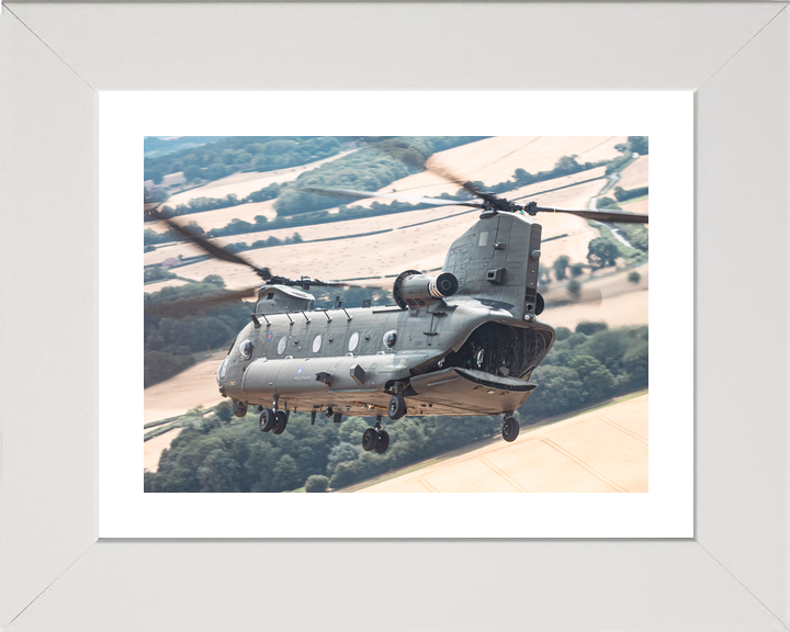 RAF Chinook Over Harvest Fields Greyhound Thunder July 2026
