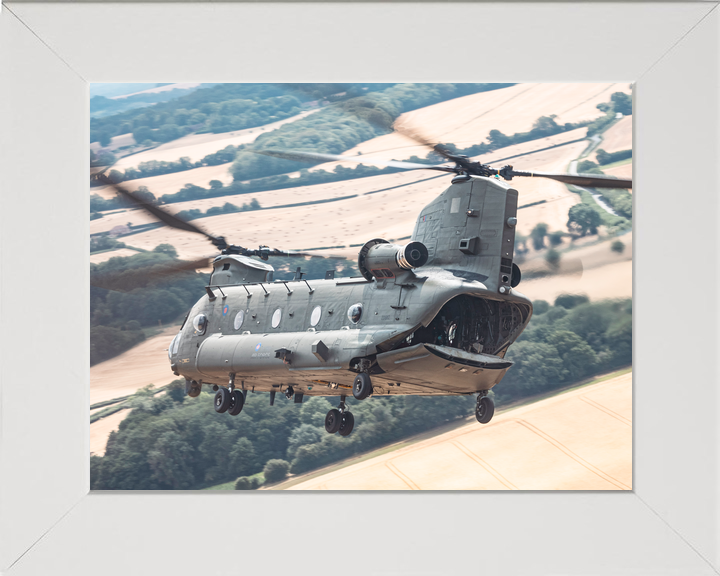 RAF Chinook Over Harvest Fields Greyhound Thunder July 2026