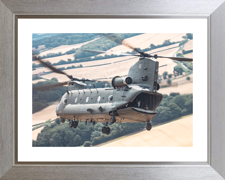 RAF Chinook Over Harvest Fields Greyhound Thunder July 2026