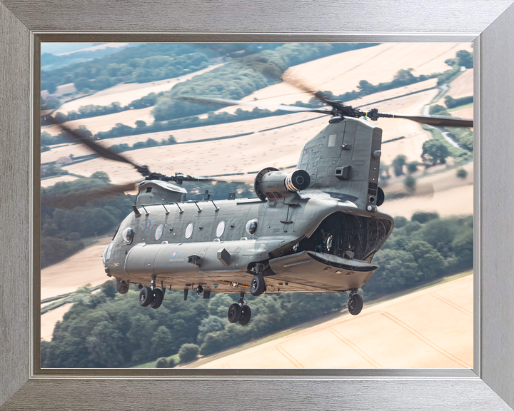 RAF Chinook Over Harvest Fields Greyhound Thunder July 2026
