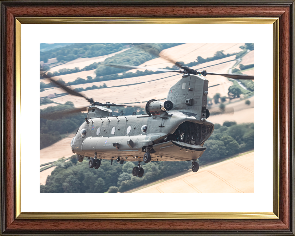RAF Chinook Over Harvest Fields Greyhound Thunder July 2026