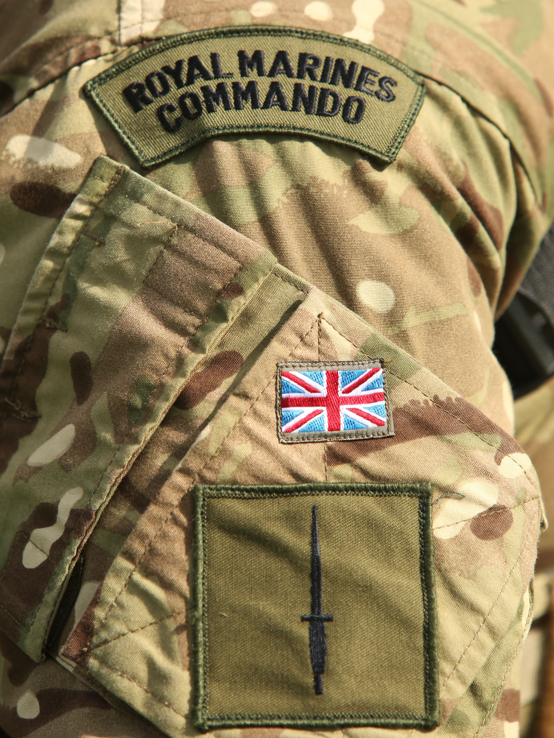 Royal Marines Commando Patch and Dagger | Photo Print | Framed Print | Military | Commando | Wall Art | Home Decor | Print | Photography Hampshire Prints