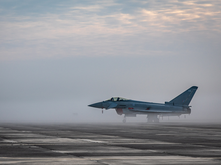 RAF Typhoon at RAF Coningsby Photo Print - Royal Air Force Aircraft Hampshire Prints 6 x 4 No Frame No