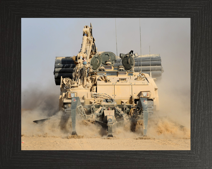 British Army Royal Engineers Trojan Head-On Op Hamkari 2010